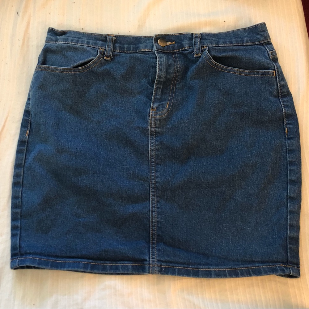 DENIM SKIRT